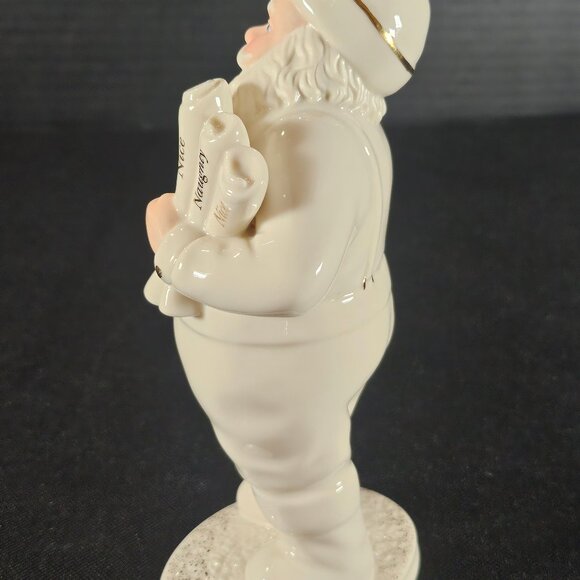Lenox For The Holidays Santa's List 2008 Christmas Porcelain Figurine - Picture 5 of 7